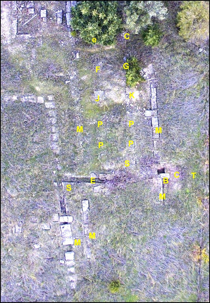 Vue aérienne drone partie sud-est